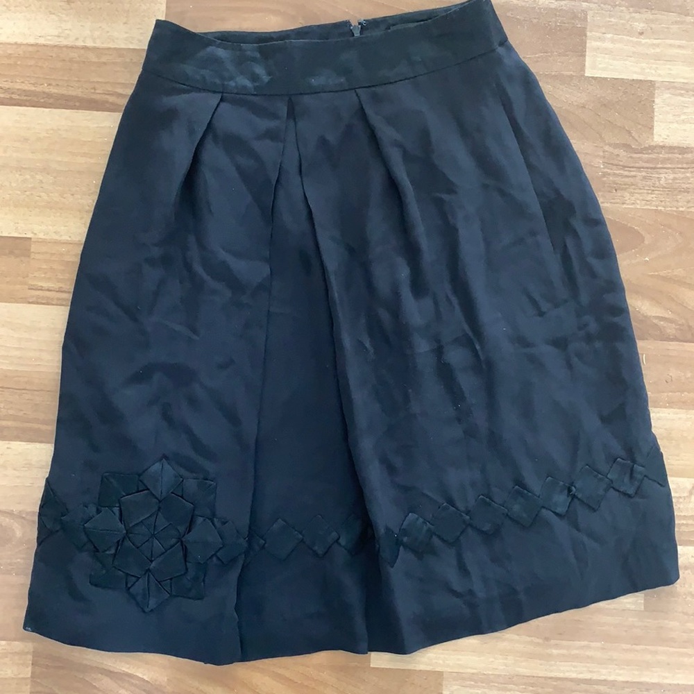 Banana republic black skirt